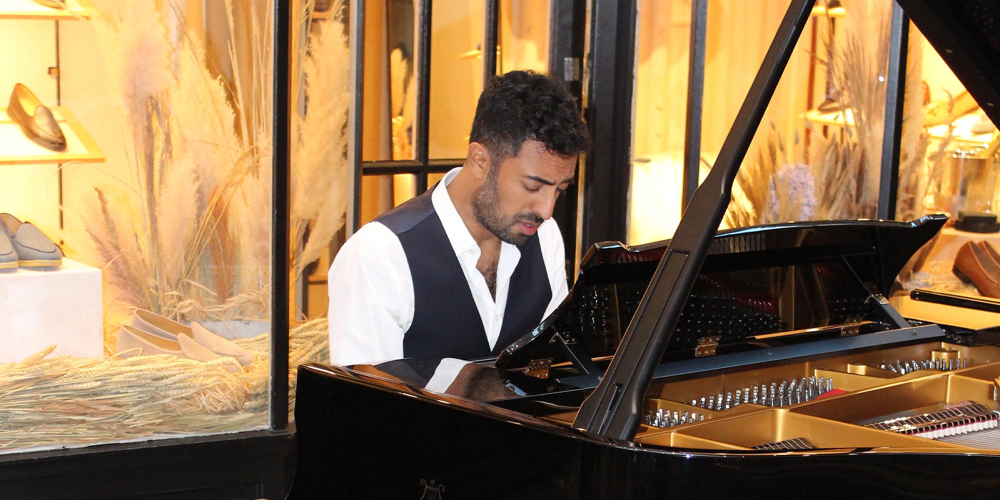 The Elegant Craftsman: Baudoin & Lange Turned Burlington Arcade into a Concert Hall Featuring Cyrill Ibrahim