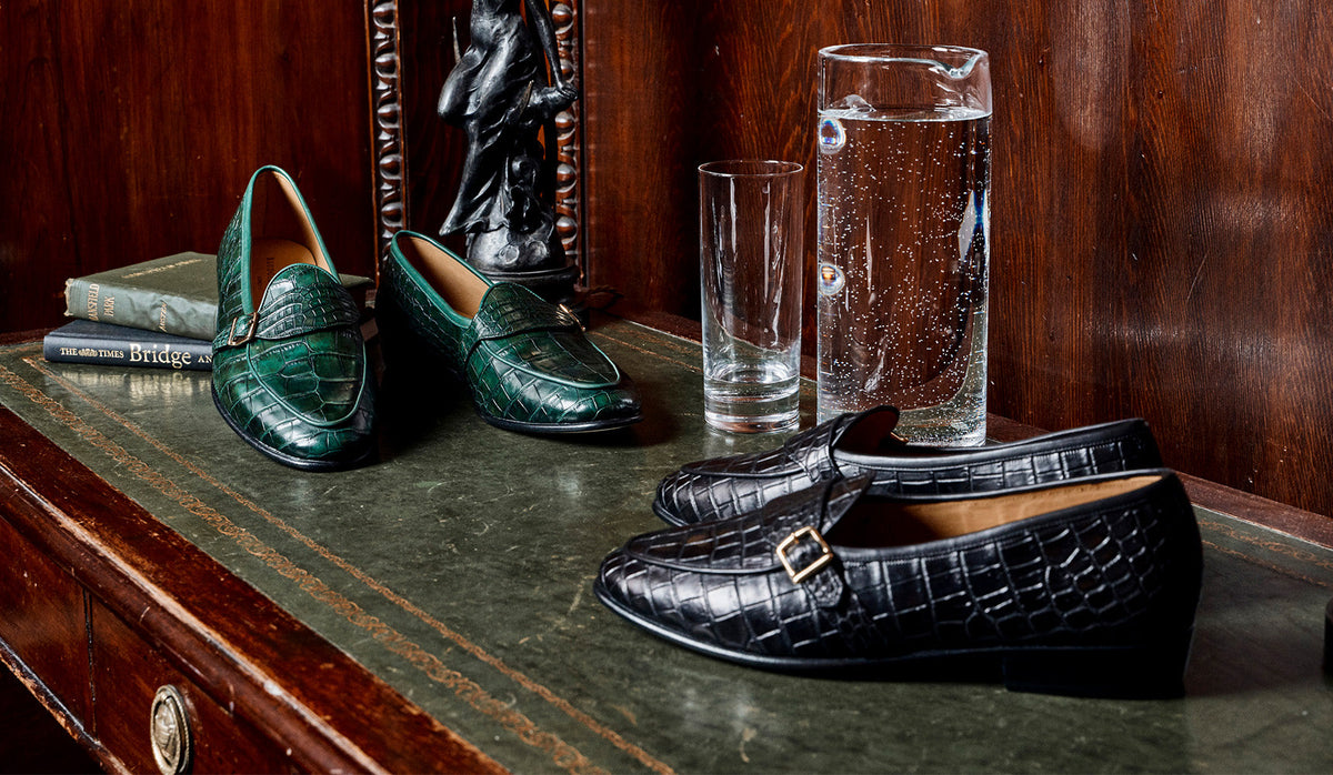 Sagan Precious Leather Men's Loafers