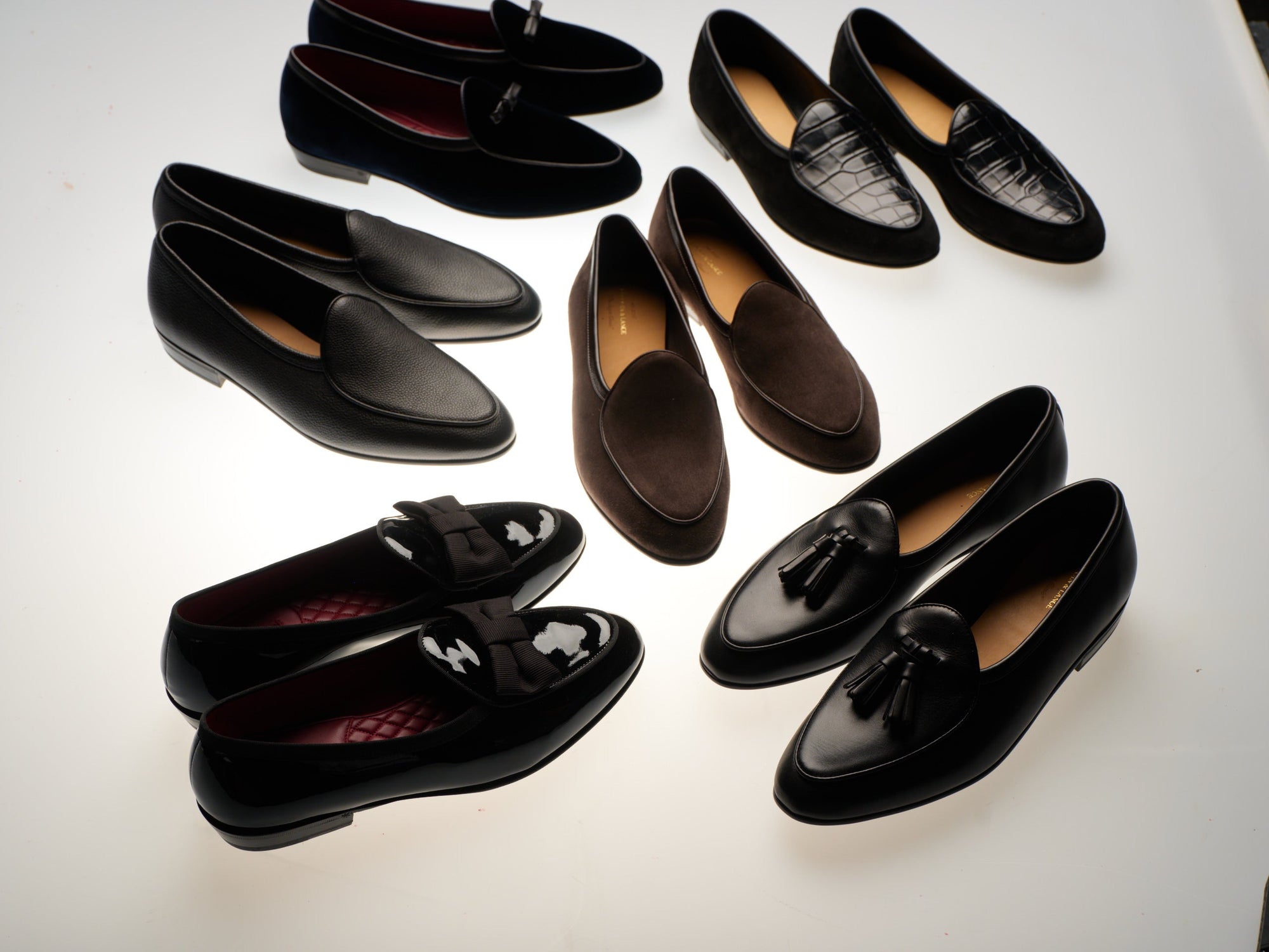 Men's Leather Sole Loafers
