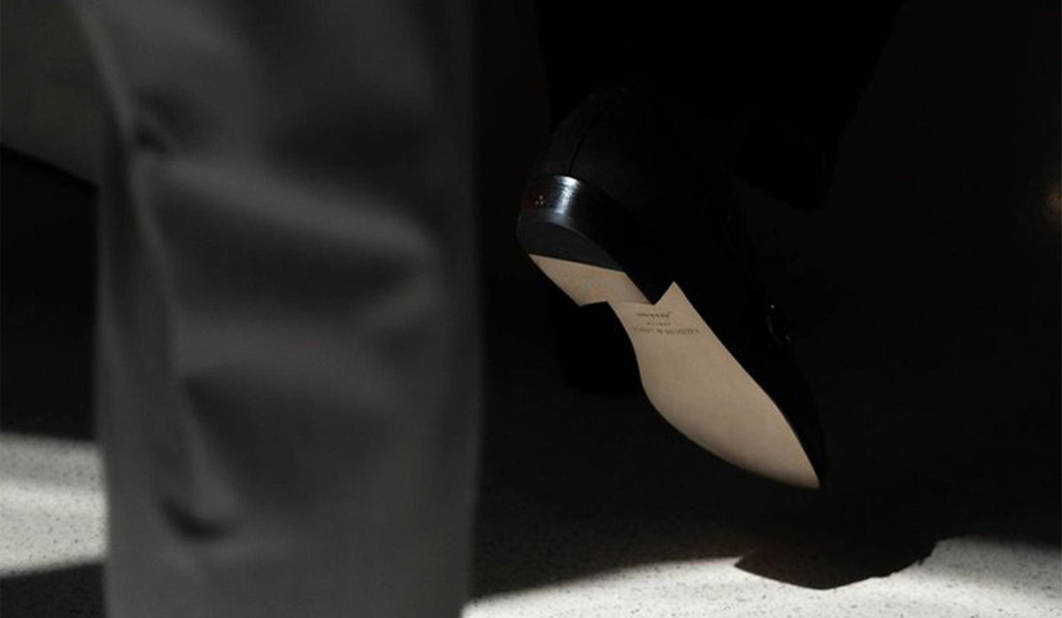 Men's Leather Sole Loafers