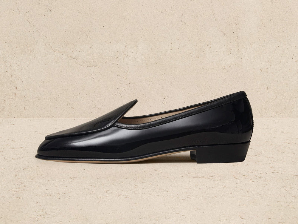 Sagan Classic Loafers in Black Patent