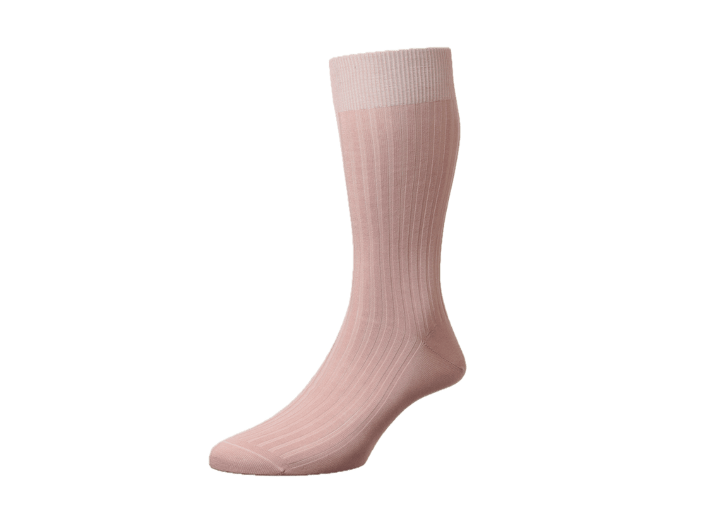 Cotton Socks in Dust Pink