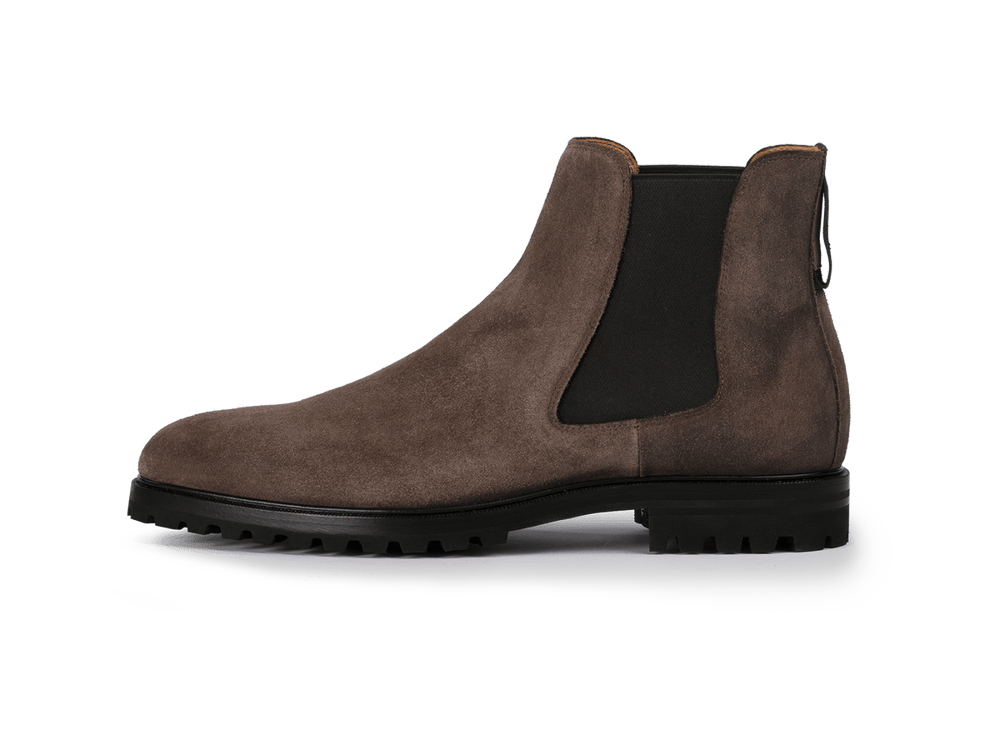 Ribot Boots in Deep Taupe Shield Suede