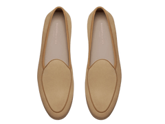 Stride Loafers in Tropez Beige Glove Suede Natural Sole