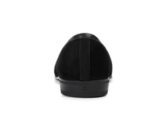 Sagan Rubber Loafers in Obsidian Black Asteria Suede