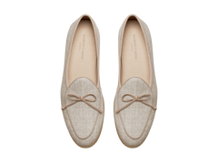 Stride String Loafers in Linen Merlinen