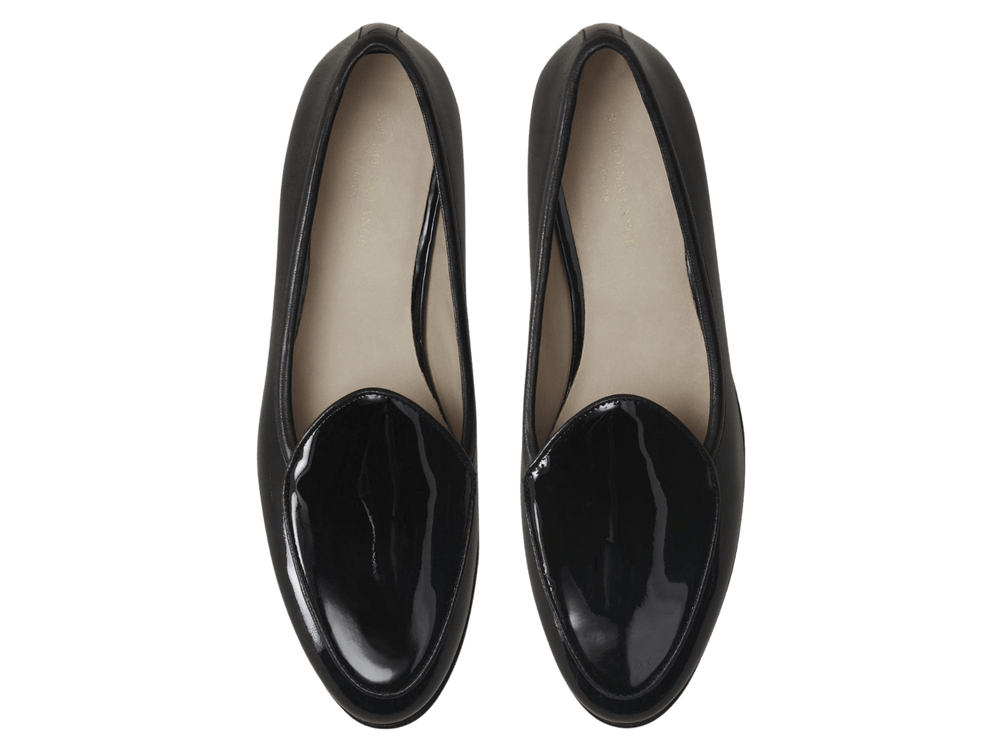 Sagan Classic Loafers in Black Patent