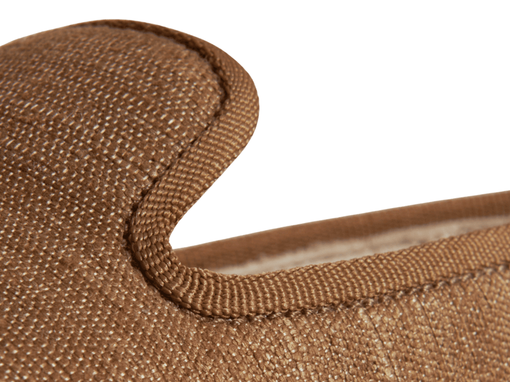 Fenice Loafers in Sirocco Silk and Gros Grain