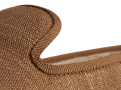 Fenice Loafers in Sirocco Silk and Gros Grain