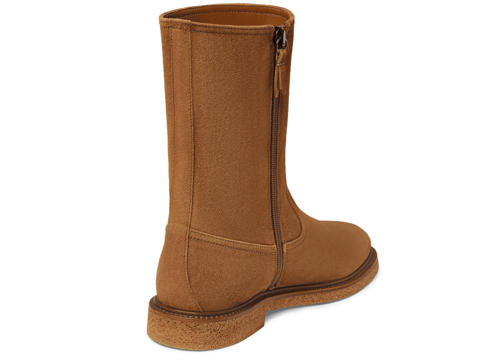 Treve Boots in Moyen Brown Asteria Suede