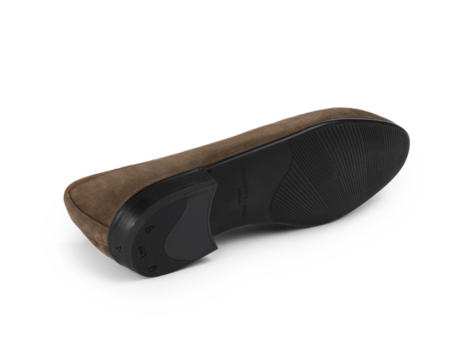 Sagan Rubber Loafers in Olivine Green Asteria Suede