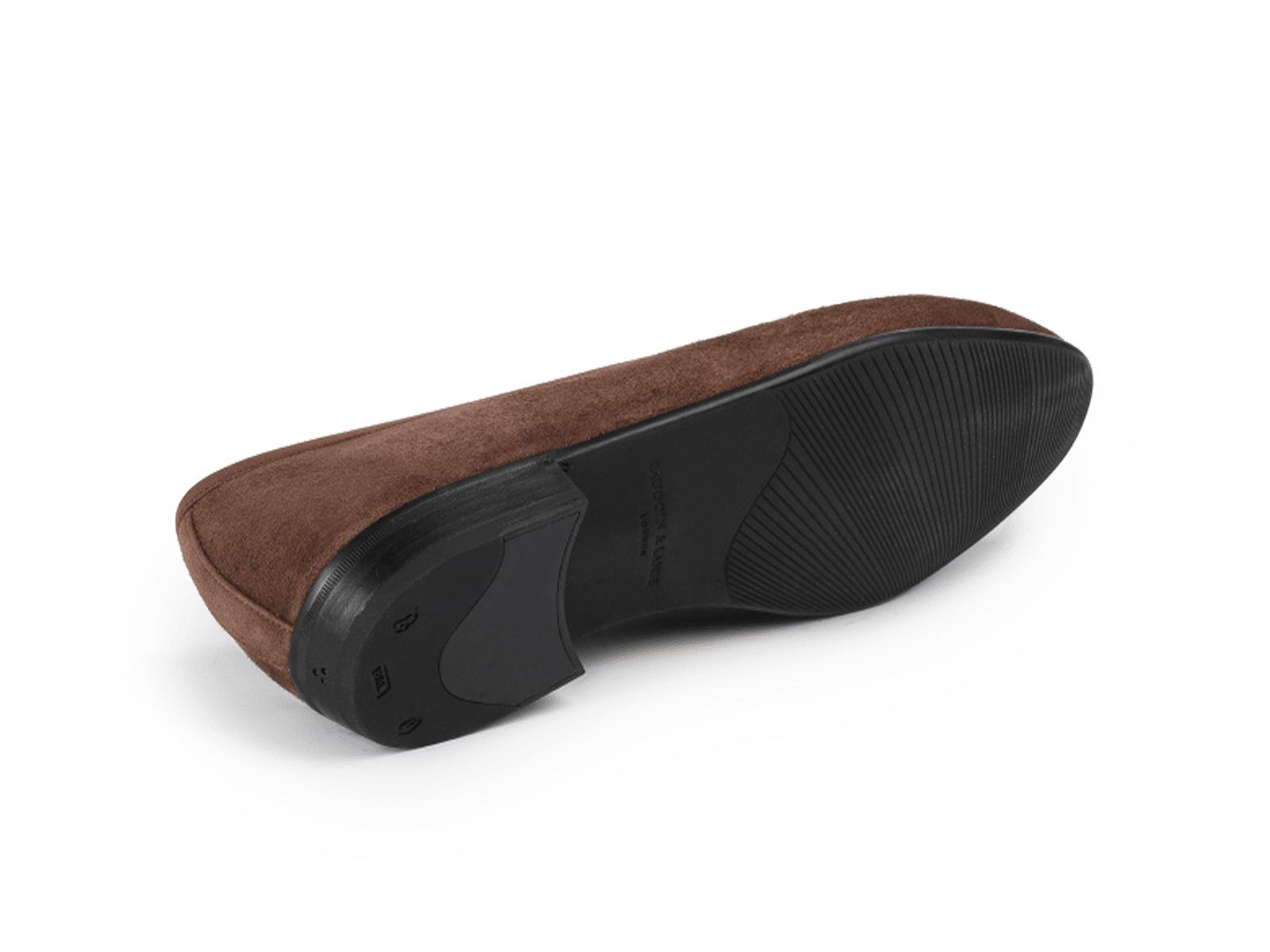 Sagan Rubber Tassel Loafers in Deep Taupe Asteria Suede