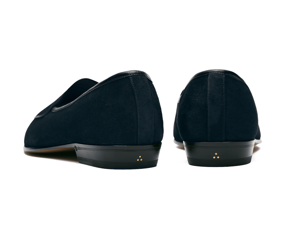 Sagan Classic Loafers in Midnight Navy Asteria Suede