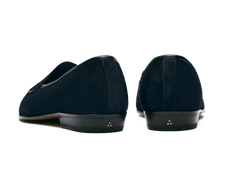 Sagan Classic Loafers in Midnight Navy Asteria Suede