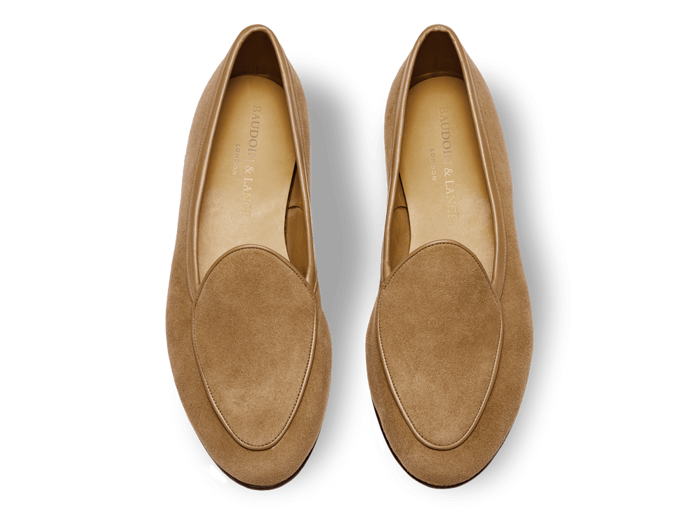 Sagan Classic Loafers in Sahara Asteria Suede