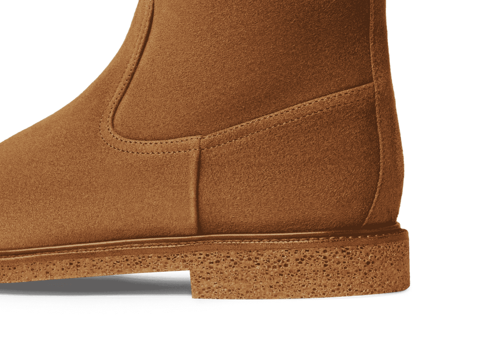 Treve Boots in Moyen Brown Asteria Suede