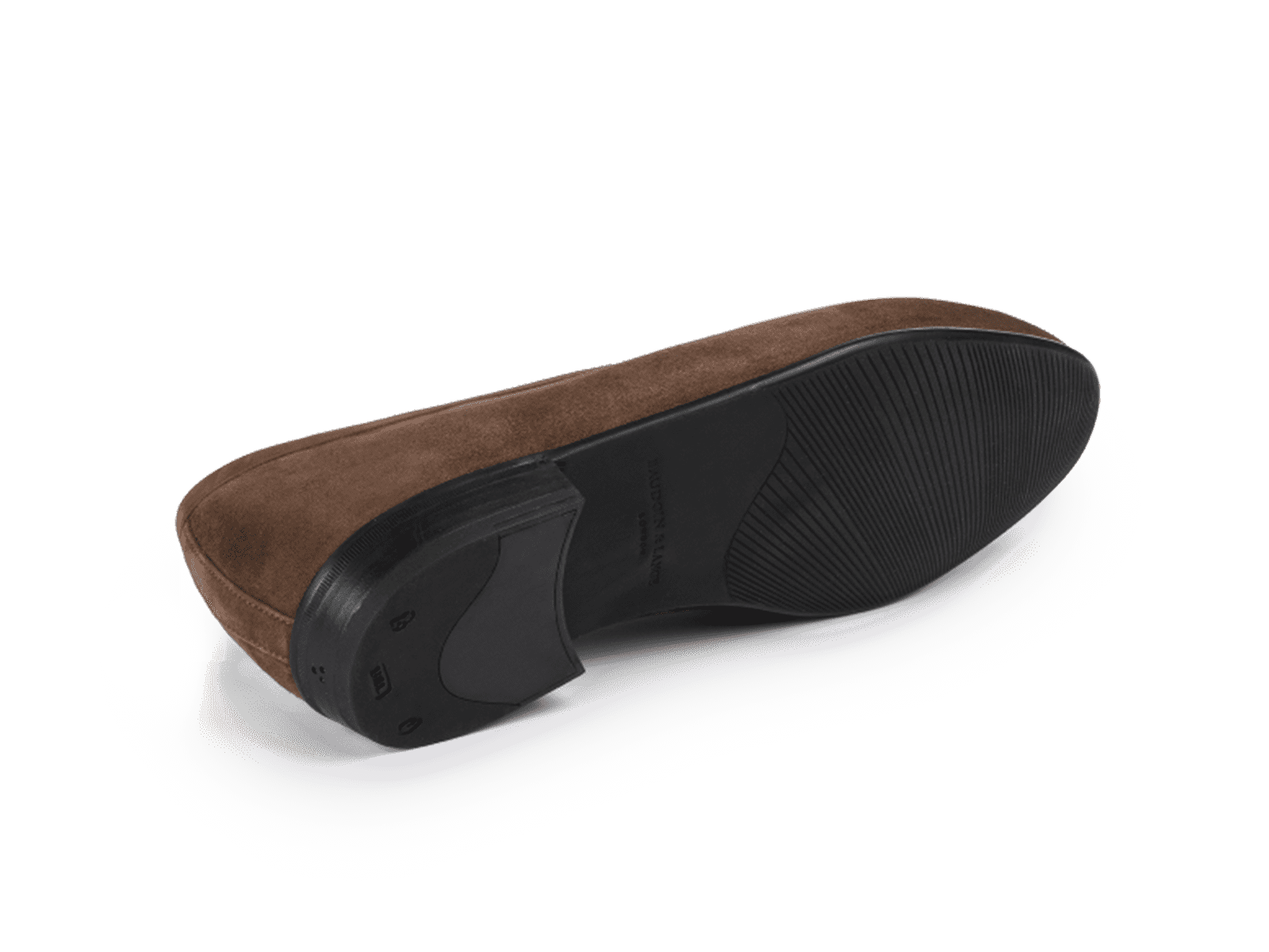 Sagan Rubber Ginkgo Loafers in Deep Taupe Asteria Suede