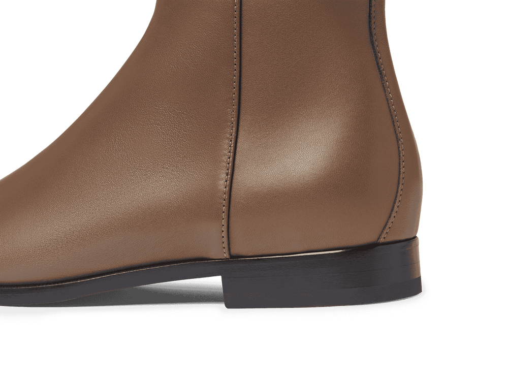 Élan City Boots in Brown Leather