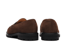 Pall Mall Loafers in Ebony Brown Nubuck