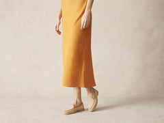 Stride Loafers in Tropez Beige Glove Suede Natural Sole