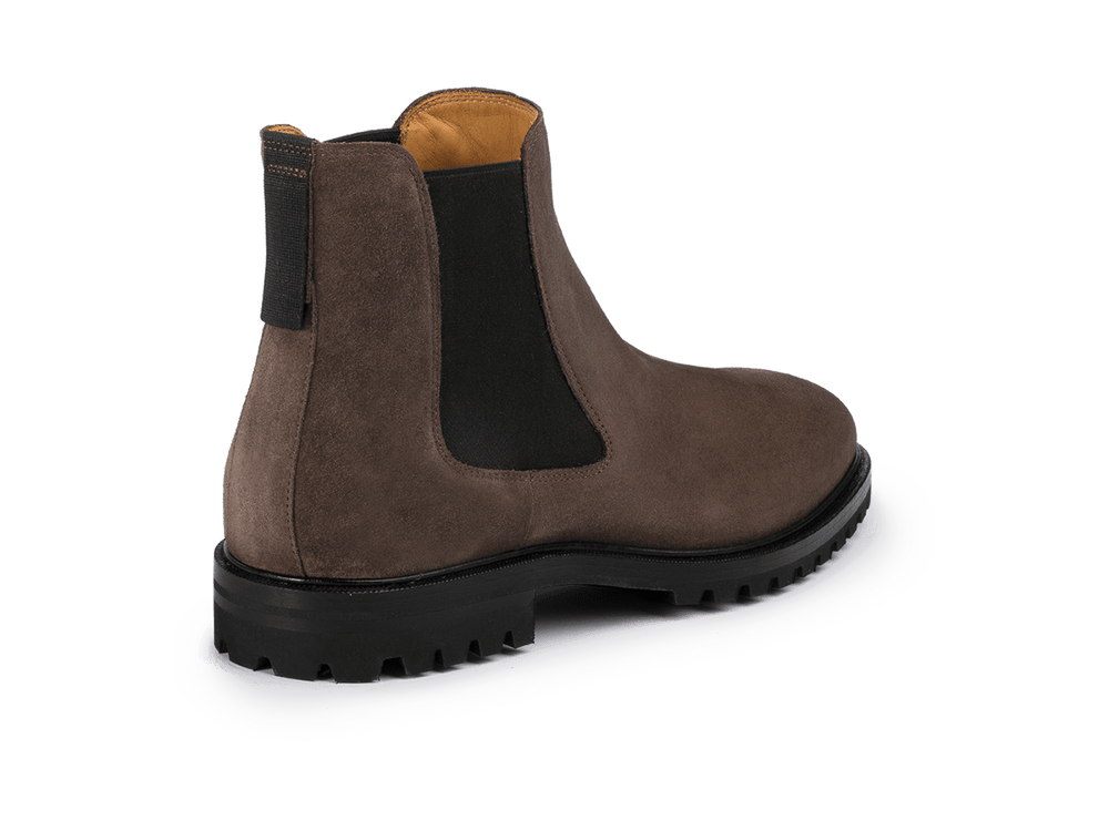Ribot Boots in Deep Taupe Shield Suede