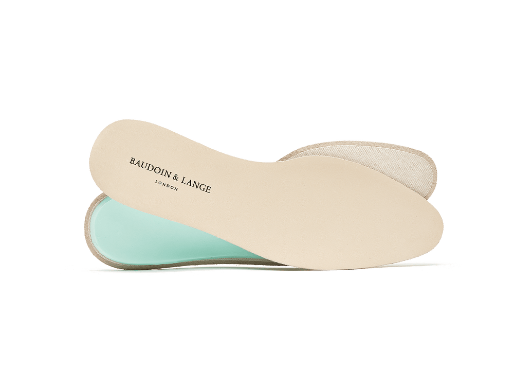 Stride Loafers in Grisaille Flannel with Shearling Lining