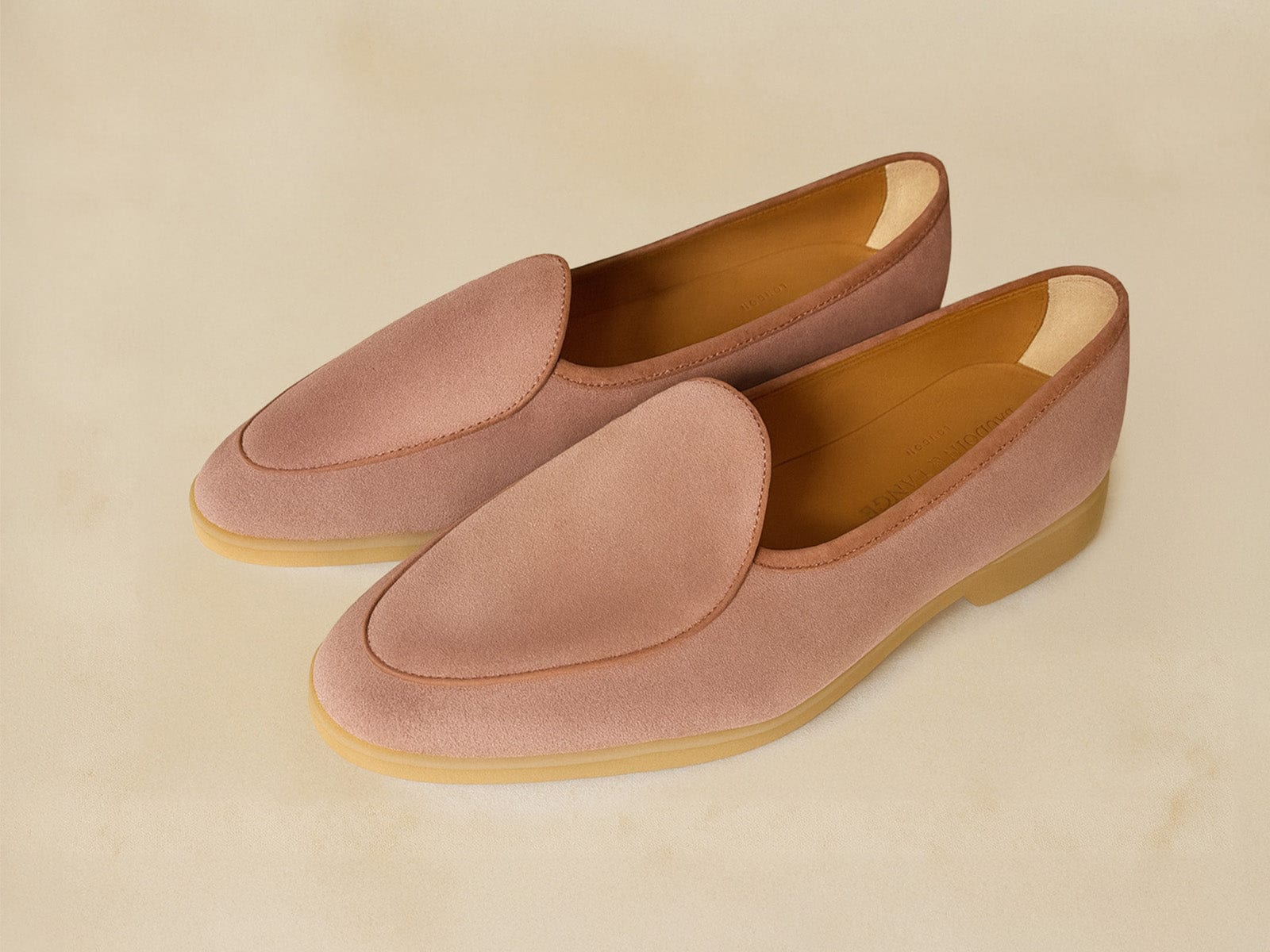 Stride in Light Taupe Suede