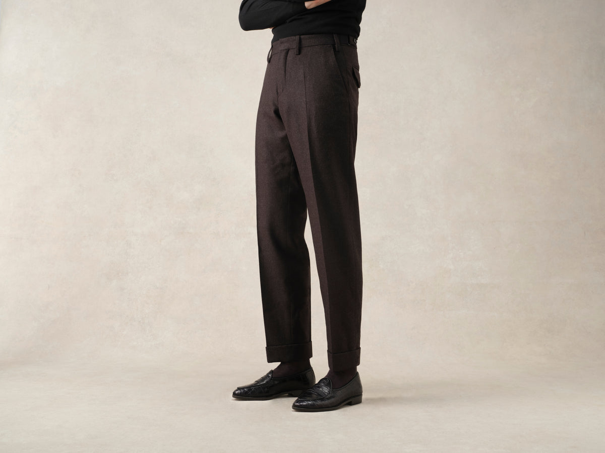 Sagan Ginkgo Precious Leather Loafers in Obsidian Black Crocodile