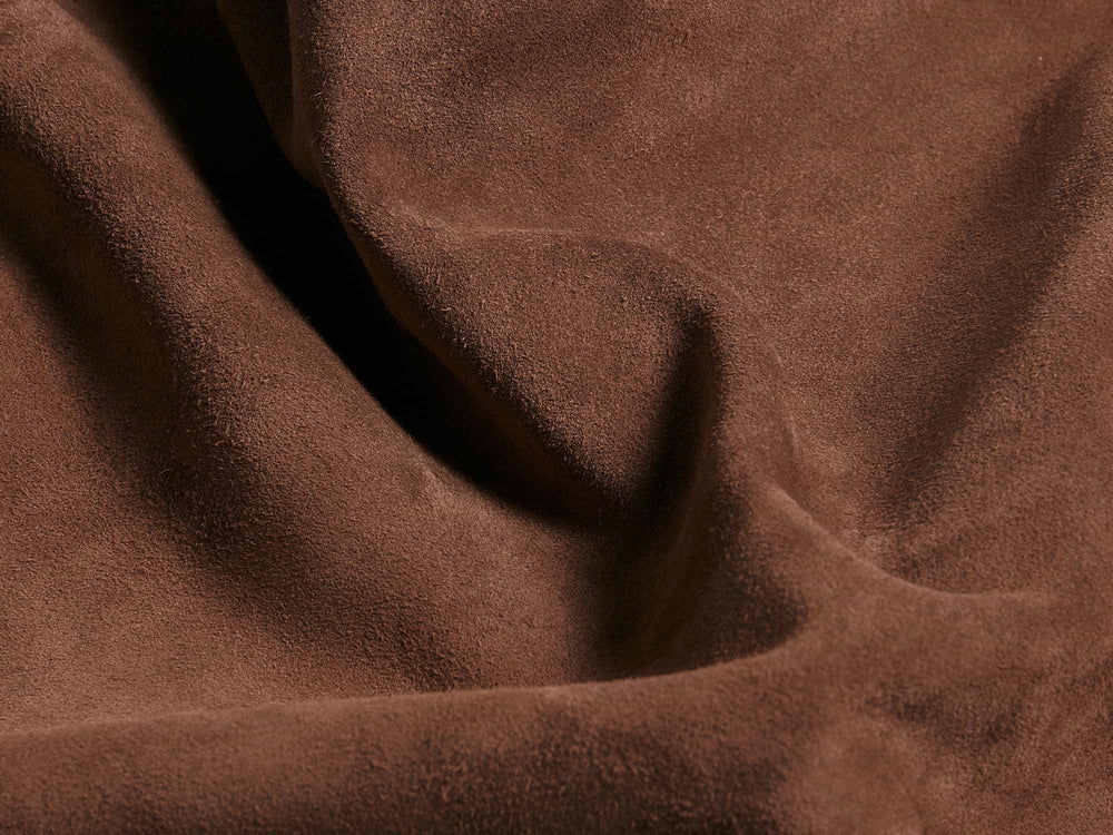 Plume Hi Sandal in Alezan Luxe Suede and Nappa