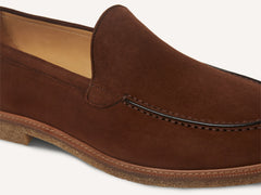 Antibes Loafers in Criollo Brown Luxe Suede
