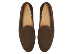 Stride Loafers in Northern Green Glove Suede Dark Sole