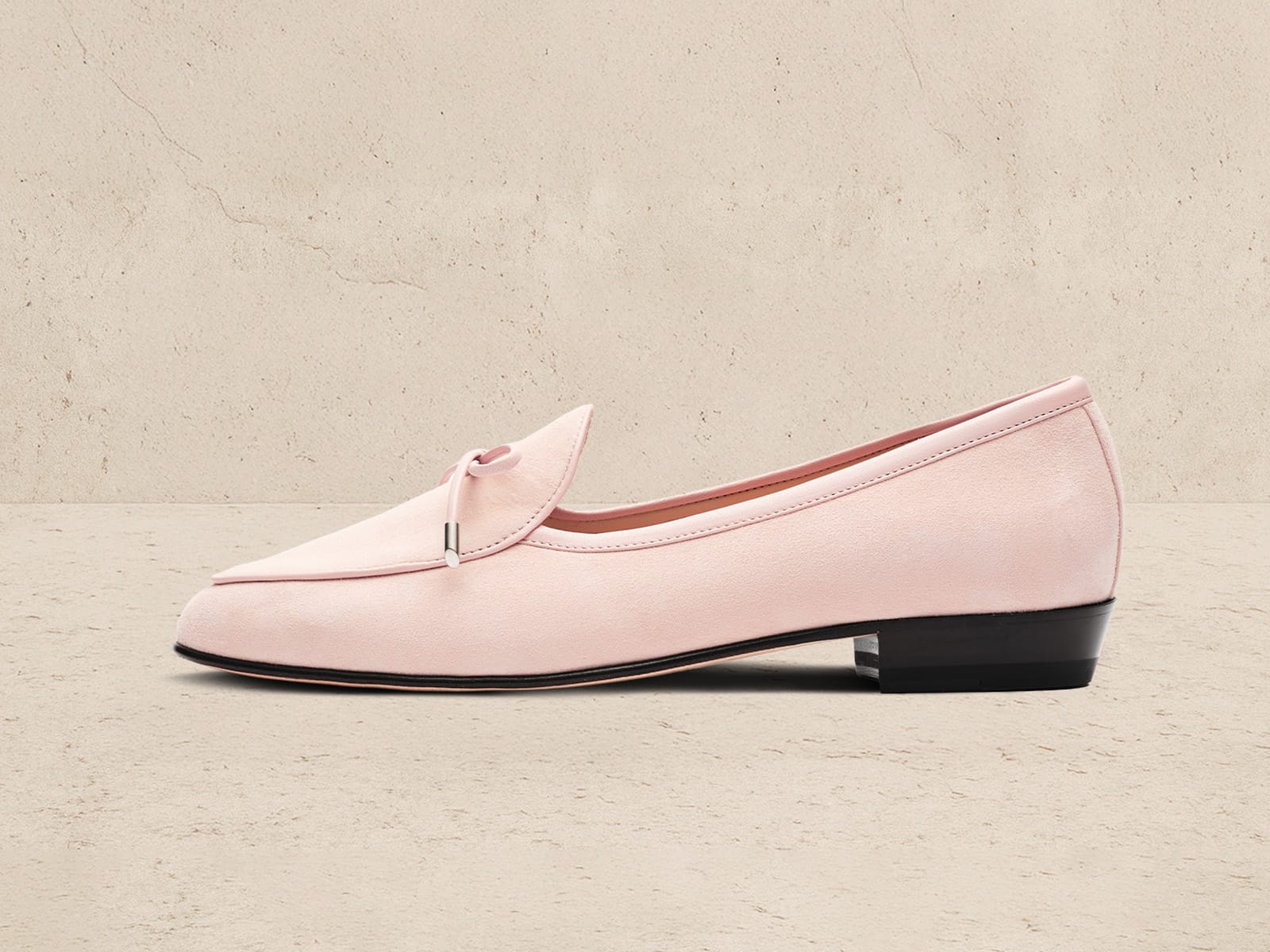 Sagan String Charm in Soft Pink Asteria Suede