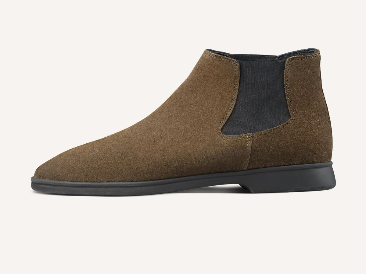 Rover Boots in Northern Green Glove Suede