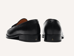 Hertford Tassel Loafers in Black Noble Calf