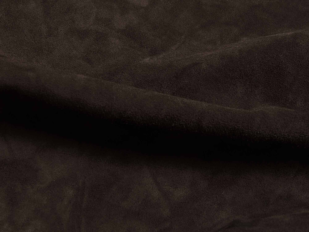 Stride Loafers in Dark Brown Glove Suede Natural Sole