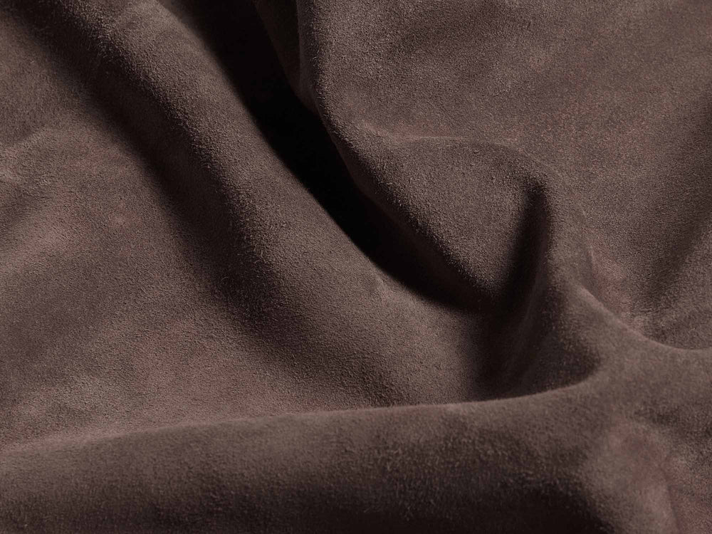 Stride Loafers in Deep Taupe Glove Suede Dark Sole