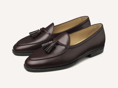Grand Conti Tassel Loafers in Dark Brown Noble Calf