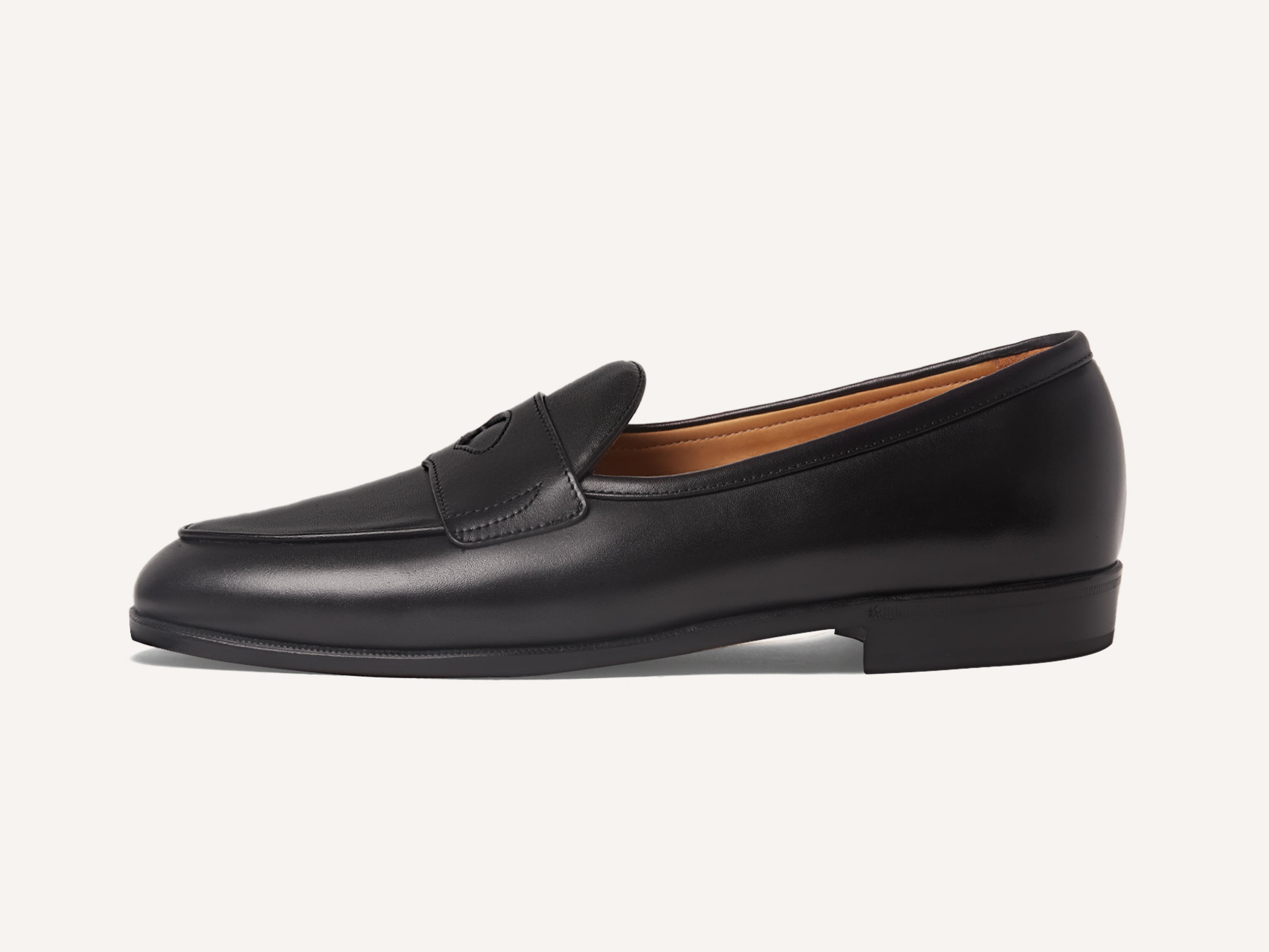 Grand Fleurus Penny Loafers in Black Noble Calf – Baudoin & Lange