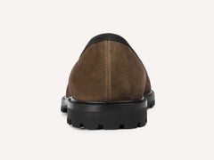 Grand Varenne Loafers in Northern Green Shield Suede