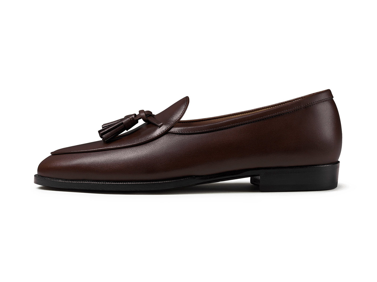 Grand Conti Tassel Loafers in Dark Brown Noble Calf