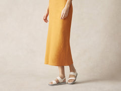 Nuage Sandal in Blanc Casse Nappa