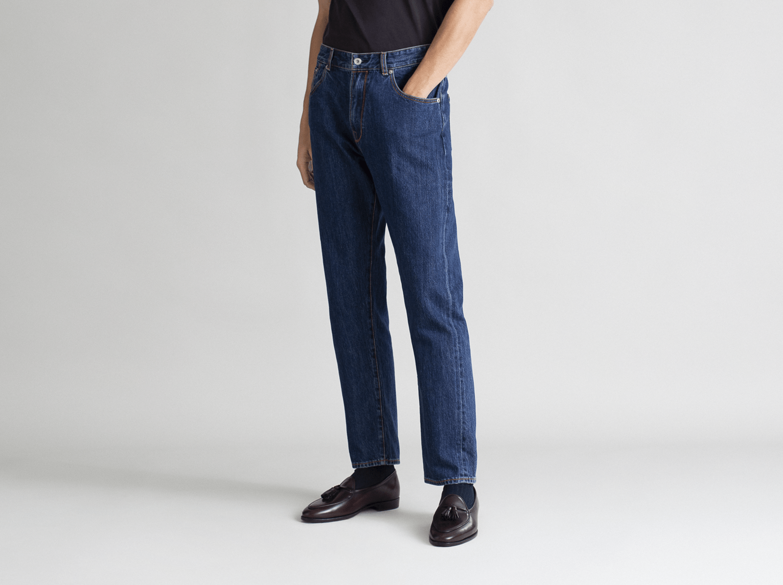 Grand Conti Tassel Loafers in Dark Brown Noble Calf