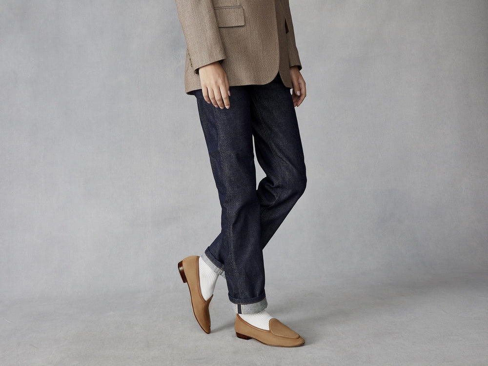 Sagan Classic Loafers in Alezan Asteria Suede