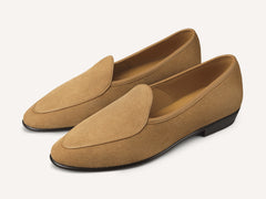 Sagan Classic Loafers in Sahara Asteria Suede