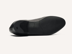 Sagan Rubber Ginkgo Loafers in Dark Brown Lunar Grain Calf
