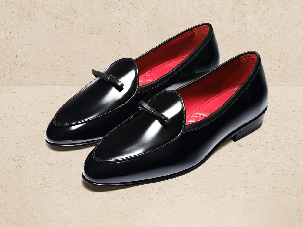 Sagan Bow in Black Soft Patent
