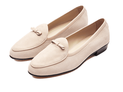 Sagan Bow in Albâtre Asteria Suede