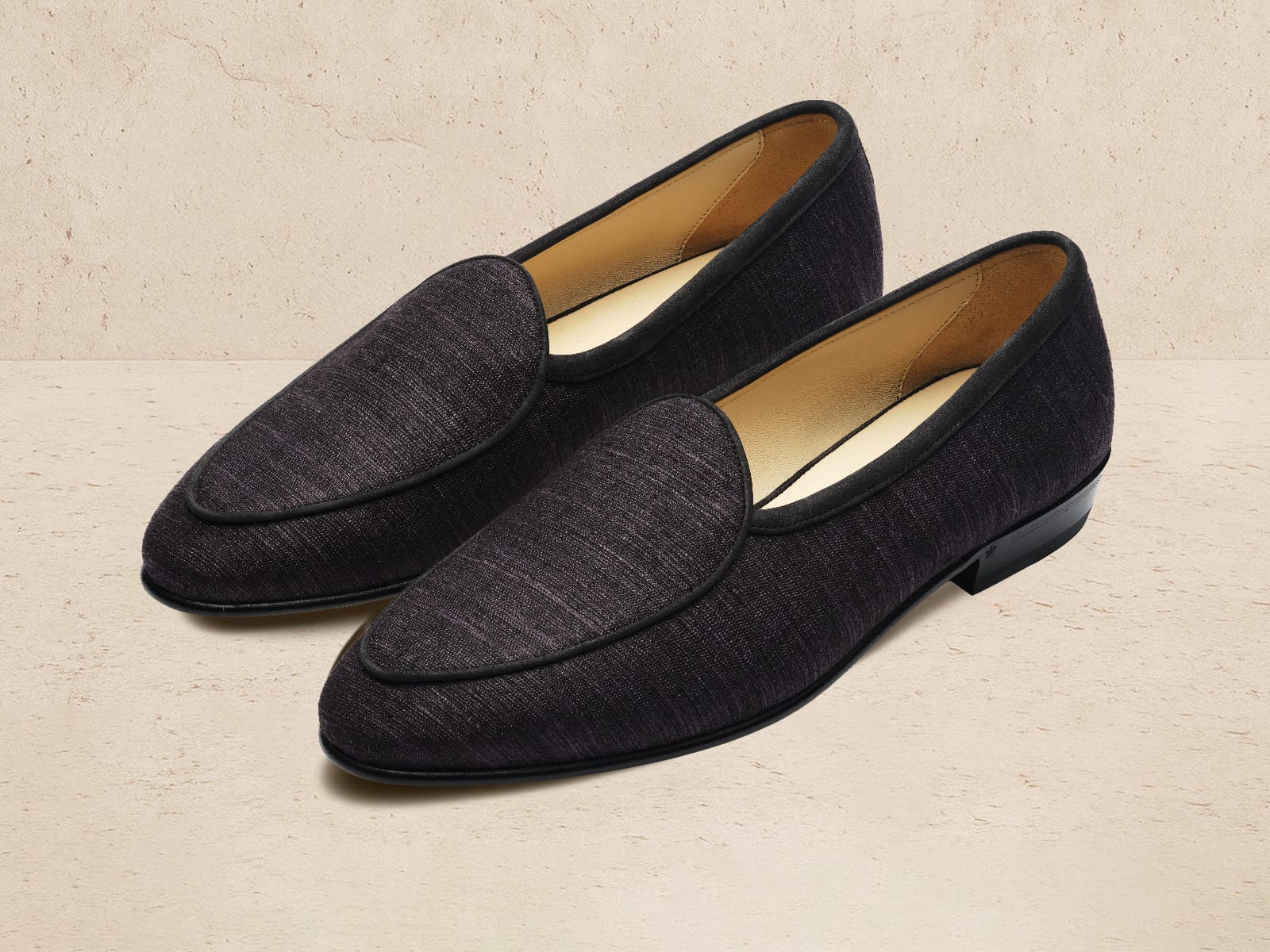Sagan Classic in Black Madras Silk - Riviera Edition