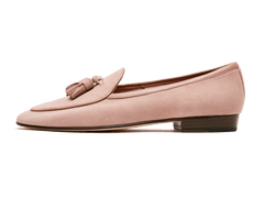 Sagan Classic Tassel Loafers in Ispahan Asteria Suede