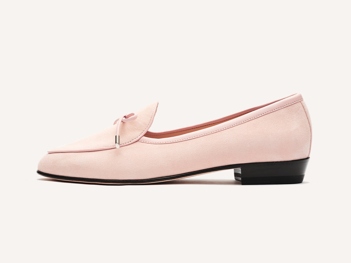 Sagan String Charm in Soft Pink Asteria Suede